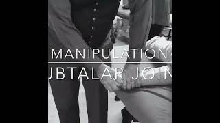 Manipulation of the Subtalar Joint [upl. by Atinreb]