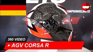 AGV Corsa R Casanova Helm Unboxing  ChampionHelmetscom [upl. by Ellebana296]