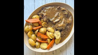 Instant Pot Sirloin Tip Roast Beef amp Root Veggies [upl. by Maleeny]