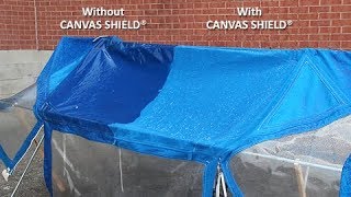 How To Waterproof Your Sunbrella Boat Top [upl. by Nashom25]