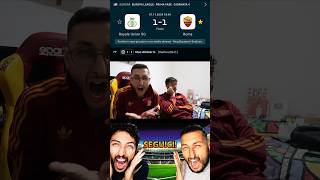 🤬 Union Saint GilloiseRoma 11 la nostra reazione al pareggio… asroma europaleague calcio [upl. by Anawat]