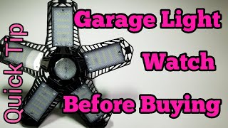 LED Garage Lights  Watch before you buy [upl. by Nidnarb]