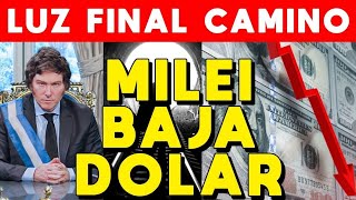 MILEI BAJA EL DÓLAR 🚨 ANTICIPA BAJA DE PRECIOS Y DISMINUCIÓN INFLACIÓN HAY LUZ AL FINAL DEL CAMINO [upl. by Eisak]