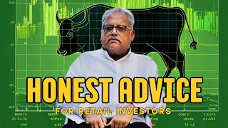 Most Honest And Brutal Advice From Rakesh Jhunjhunwala To Retail Investors And Traders stocks [upl. by Ainoek]