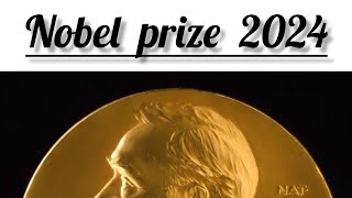 Nobel prize winner 2024 Nobel prize  ytvedio mansichaudhary viralvideo study currentaffairs [upl. by Nonregla]