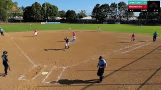 2024 Softball Queensland Open Womens Championship  G8  Brisbane Red v Coral Coast [upl. by Carolus]