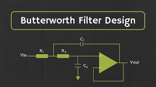 Butterworth Filter  Design of Low Pass and High Pass Filters [upl. by Kipper500]