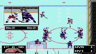 NHL 94  2024 Edition New York Islanders vs New York Rangers [upl. by Bensky330]