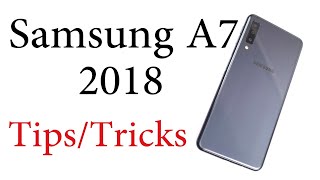 Samsung Galaxy A7 15 Tips and Tricks [upl. by Nahgeam]