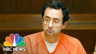 Reactions To The Sentencing Of Larry Nassar  NBC News [upl. by Annais]