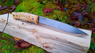 Casström Swedish Forest Knife no14  And rant about my life by a campfire Hope I dont bore you😅 [upl. by Neitsabes]