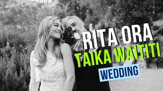 How Rita Ora amp Taika Waititi Celebrated Their wedding Day weddingdecor [upl. by Kenward]