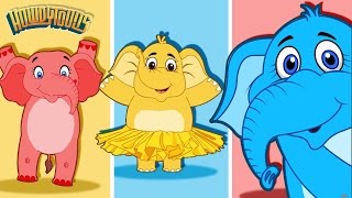 Elephants Have Wrinkles and More  Nursery Rhymes and Kids Songs Collection by Howdytoons [upl. by Harlow]