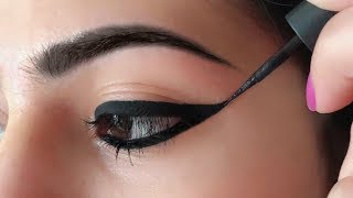 Wing Eyeliner लगाने का सही तरीका  How To Apply Perfect Winged Eyeliner for Beginners  Anaysa [upl. by Irfan391]