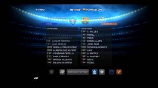 PES13 LIGA SALVADOREÑA DE FUTBOL GAMEPLAY FIRPO VRS BARCELONA PARTE1 [upl. by Hackney]