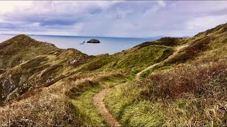 Pembrokeshire Coastal Path  Newgale Beach to Solva Harbour [upl. by Aynotan]