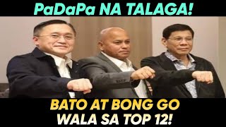 MGA SENATOR NI DUTERTE AYAW NA NG TAO HINDI KASAMA SA TOP 12 SENATORIAL PREFERENCES [upl. by Aviv]