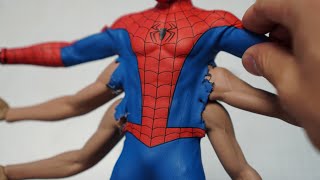 Hot Toys 6 Arms Spider Man Custom [upl. by Idyh612]