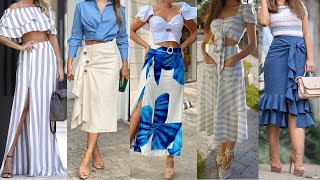 LOOKS MUY FEMENINOS y ELEGANTES con TENDENCIAS DE MODA PRIMAVERA VERANO 2024 [upl. by Javed239]