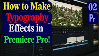 Premiere Pro typewriting effects with dynamic link After Effects l Make Typewriter Effect  Class 02 [upl. by Sarge]