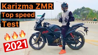 2021 Karizma ZMR Top Speed  Hero karizma ZMR top speed test  Dhaka ji vlog [upl. by Haughay]