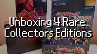 Unboxing Rare Persona and Shin Megami Tensei Collectors Editions [upl. by Mixie]