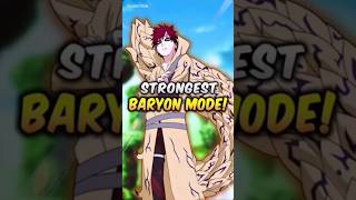 Everyone Cant Use Baryon Mode shorts naruto [upl. by Ut]