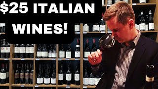 8 Top 25 ITALIAN WINES Im Buying Now [upl. by Kezer]