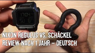 01de Nixon Regulus Uhr  Review nach 1 Jahr  Regular George deutschgerman [upl. by Anaer]