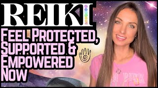 Reiki To Feel Protected amp Empowered  Energy Healing  ASMR [upl. by Grazia]