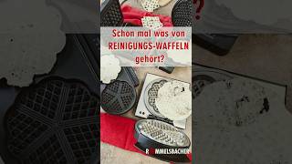 shorts  mit Reinigungswaffeln zum sauberen Waffeleisen  mit Rommelsbacher [upl. by Garvin]