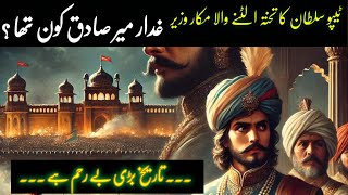 Who was the traitor Mir Sadiq  Why did Mir Sadiq betray Tipu Sultan  Thehistorybuffsim804 [upl. by Akinwahs407]