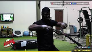 🔴Efe Ajagba quotThe One and Onlyquot Full Never Before Seen Workout🔥Heavyweights Best Kept Secret⁉️ [upl. by Zohara]