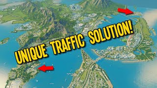 Is This The Most Unique Traffic Fixing Solution in Cities Skylines [upl. by Heron]