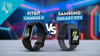 Samsung Galaxy Fit 3 Vs Fitbit Charge 6  Which Fitness Tracker You Should Pick [upl. by Atimad]