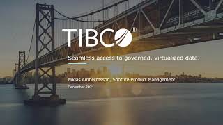 TIBCO Spotfire and TIBCO Data Virtualization  Demo [upl. by Nairbal]