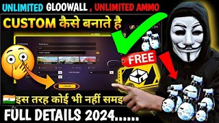 CUSTOM कैसे बनाते हैं 2024  FREE FIRE CUSTOM KAISE BANATE HAI  HOW TO CREATE CUSTOM IN FF MAX [upl. by Hametaf187]