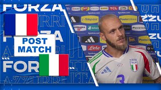 Le parole degli Azzurri  FranciaItalia 13  Nations League 202425 [upl. by Gautea689]