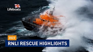 RNLI Rescue Highlights 2022 [upl. by Nnairb]