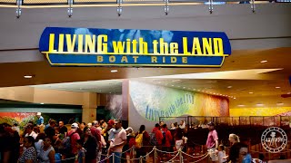 EPCOT Living with the Land Full Ride Experience in 4K  Walt Disney World Orlando Florida April 2022 [upl. by Ynnattirb]