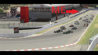 iRacing Motorsport Simulator  Dallara F3  Spa  12 lap race pit start [upl. by Ettennig]