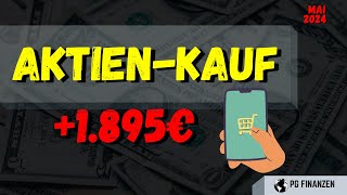 Als Angestellter passives Einkommen kaufen  diese Aktien kaufe ich im Mai 2024  Einkommen Kaufen [upl. by Eolande896]