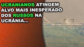 Ucranianos atingem alvo mais improvável dos russos na Ucrânia [upl. by Marbut]