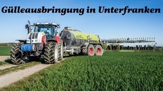 Gülleausbringung in Unterfranken ► Steyr 6180 CVT amp Kaweco Profi I16 HD GoPro [upl. by Levin535]