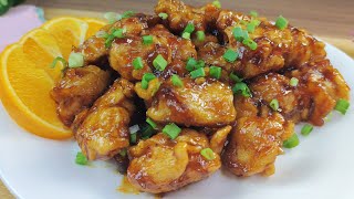 Orange chicken  Tasty and delicious recipe [upl. by Enowtna750]