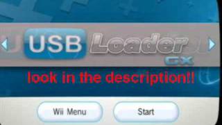 How to download and install USB Loader GX 42 and under [upl. by Edecrem]