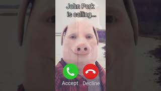 John Pork is calling [upl. by Harle]