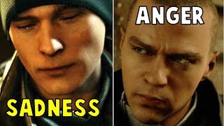 Connor Cries for Joshs Death vs Markus Doesnt Care  Detroit Become Human [upl. by Falzetta]