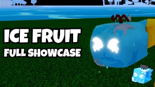 Ice Fruit V1 amp V2 Full Showcase Blox Fruits [upl. by Natsirc]