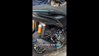 RS8 pipe kinabit sa ADV 160 conversion moditechhub3950 [upl. by Namie]